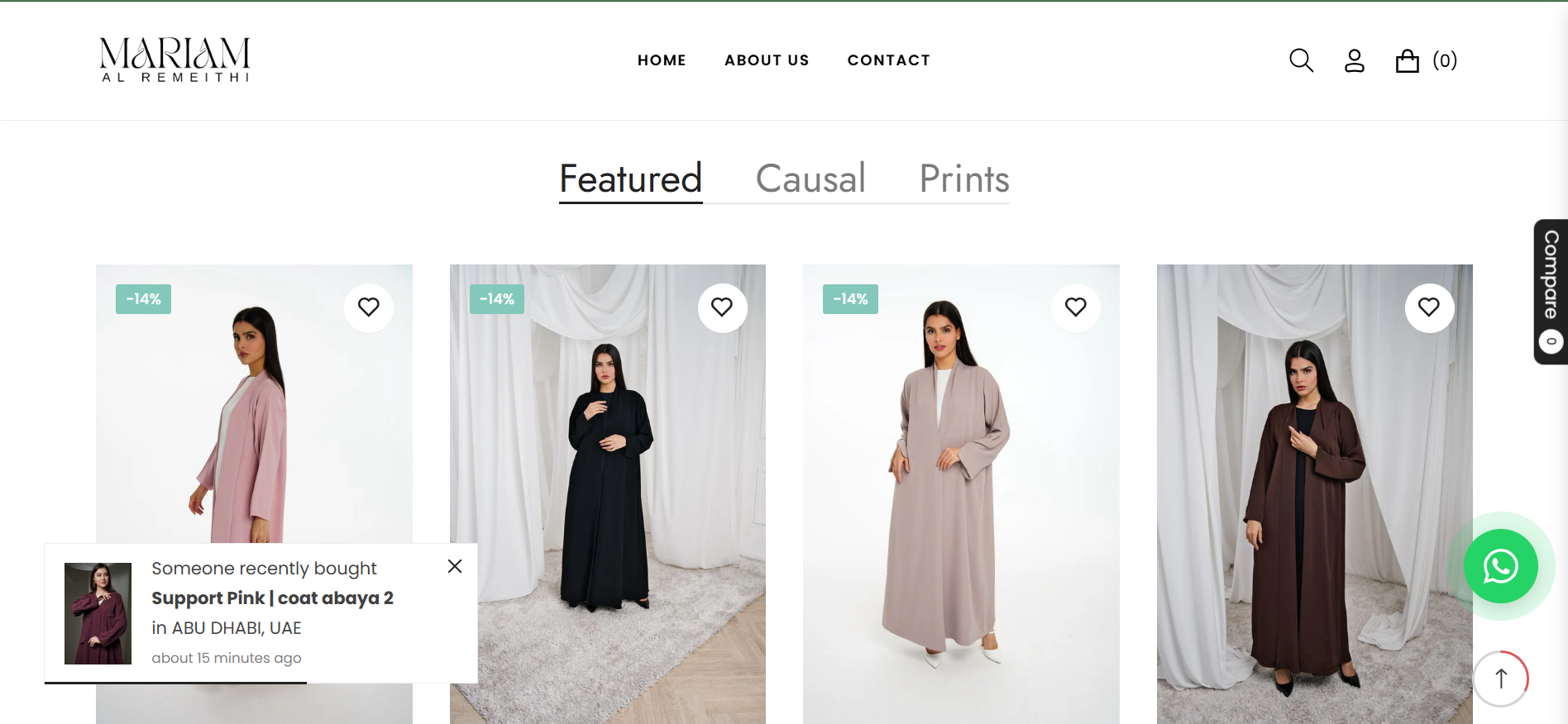 Live E-Commerce Website Example